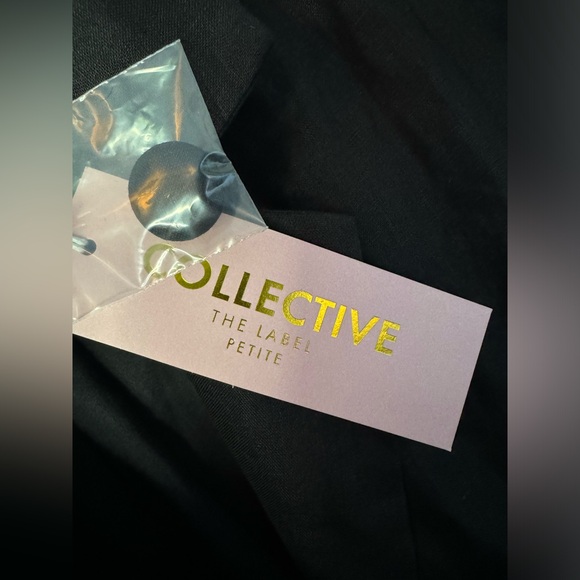 The Collective Label Black Belted Dress - Picture 7 of 8